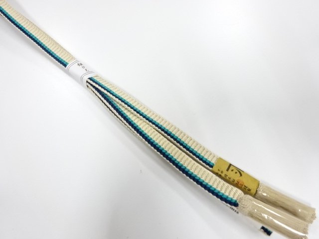 大特価品　上質　未使用品　正絹　撚り房　手組帯締め